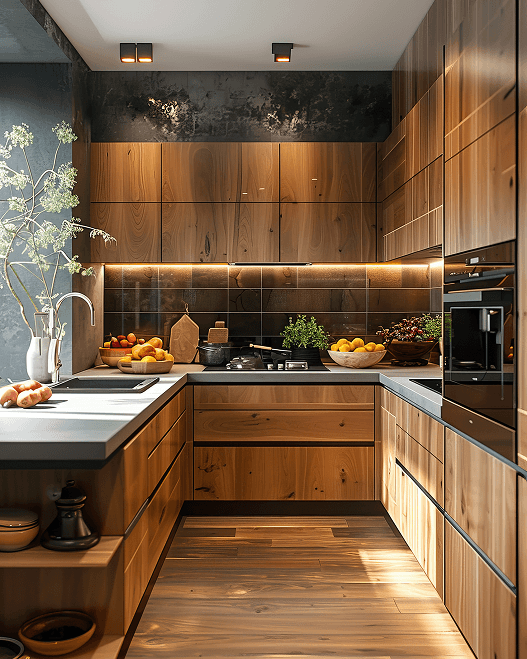 Santa Barbara Craftsman Kitchen