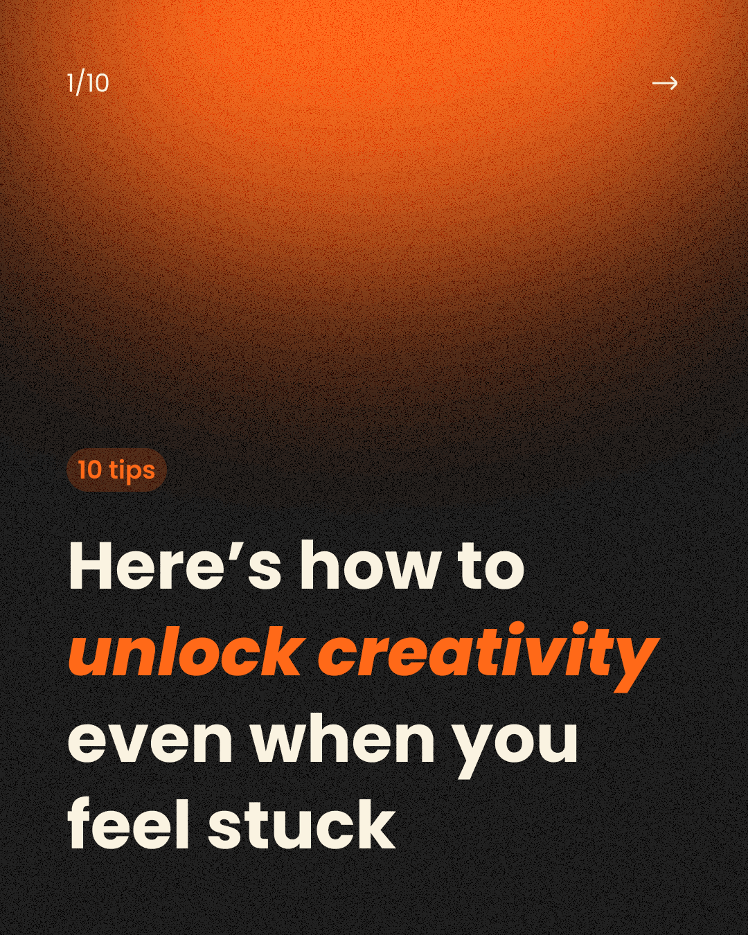 Gradient 3 - Orange