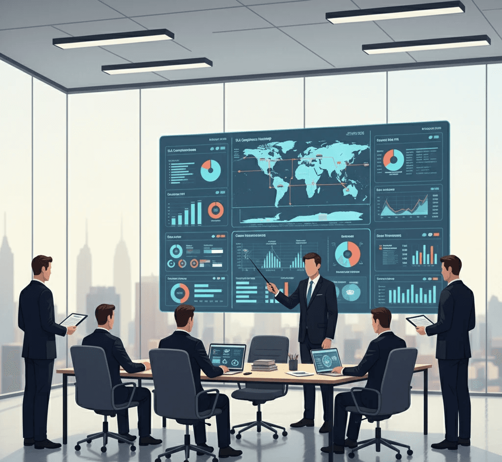 Service Level Agreement Monitoring and Carrier Performance Gaps
