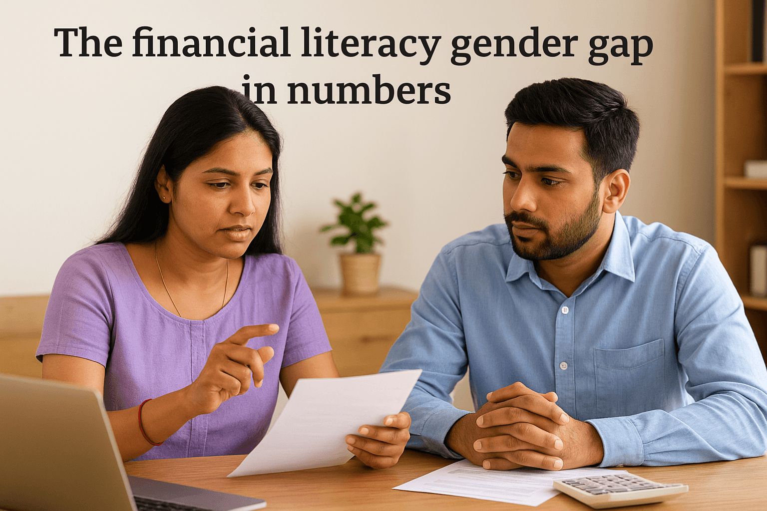 The financial literacy gender gap in numbers