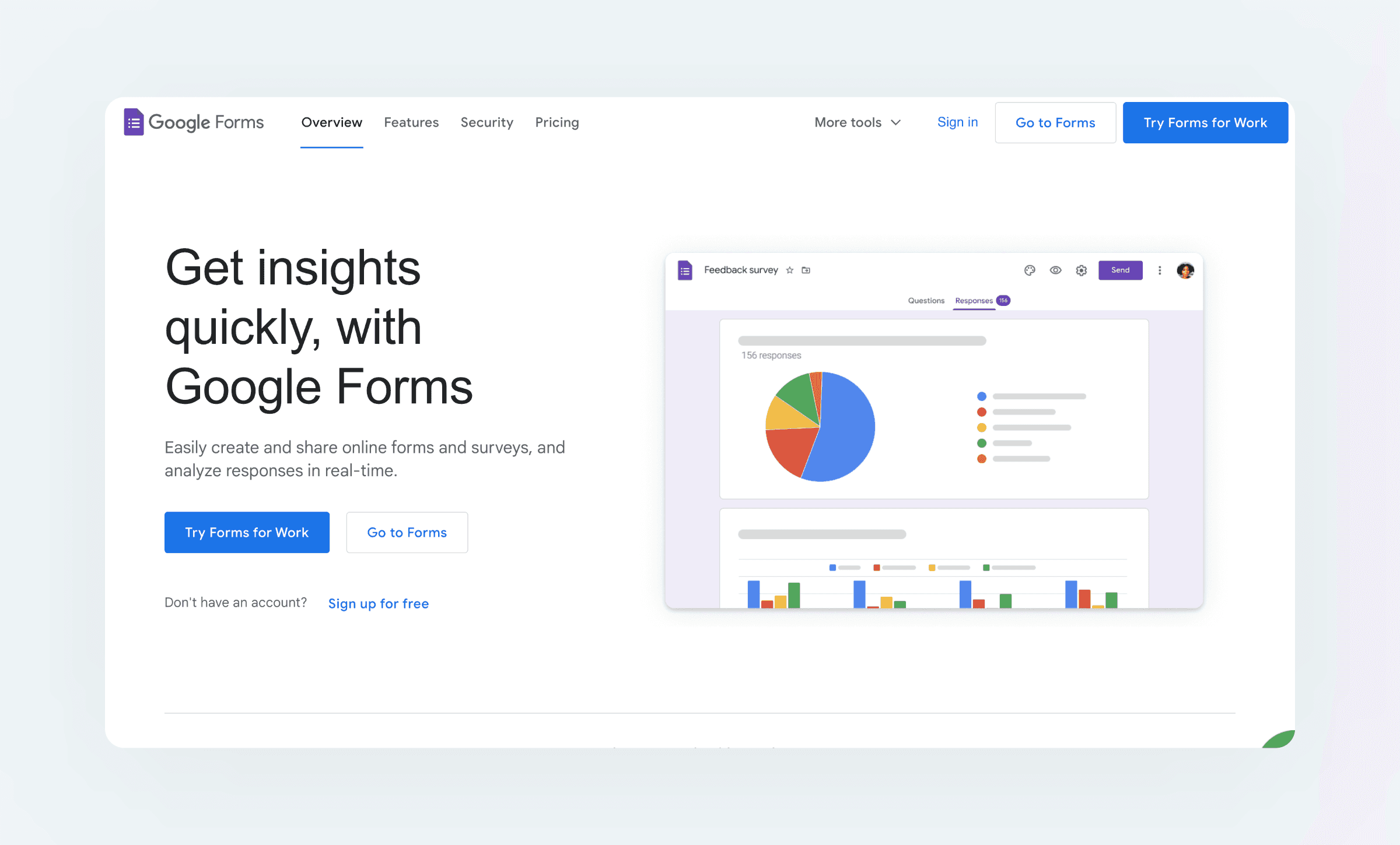 google forms - used to collect written testimonials