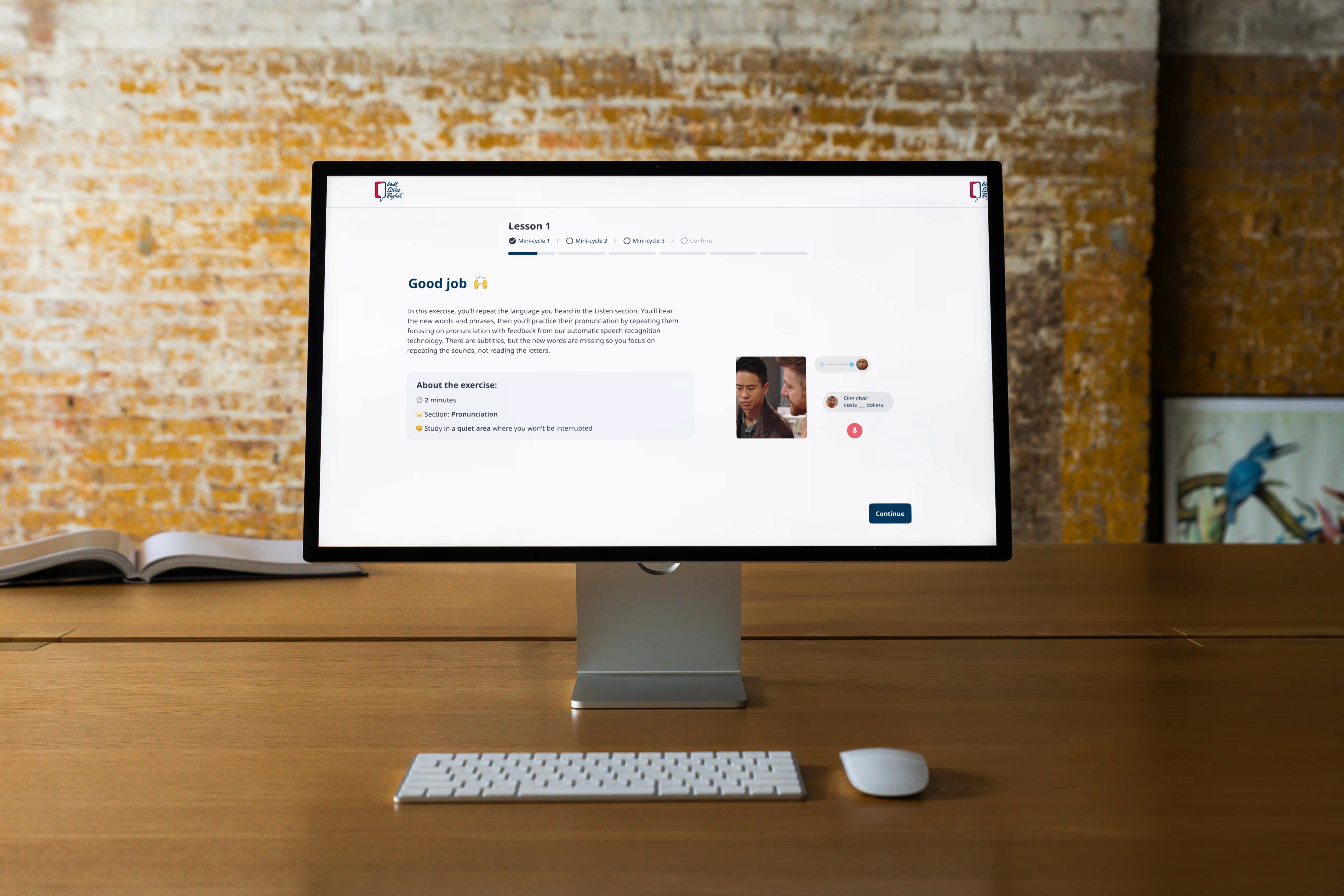 Laptop showing Bloomy UI