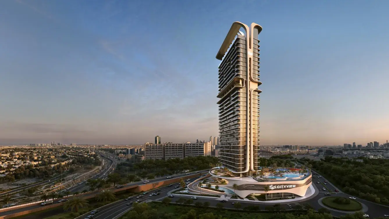 Mövenpick Residences Dubai Motor City Phase building view