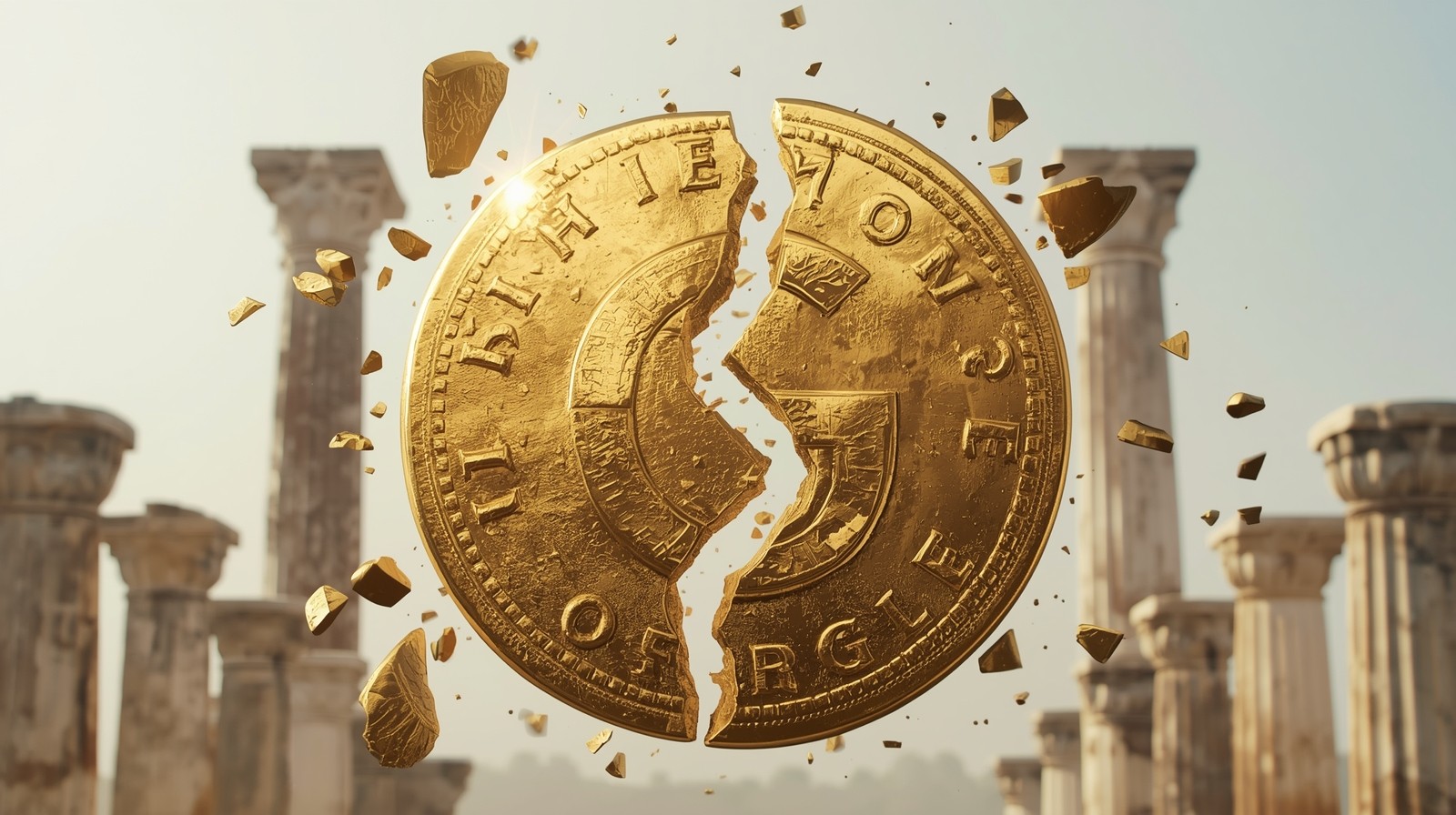 Google Coin Breaking in Rome