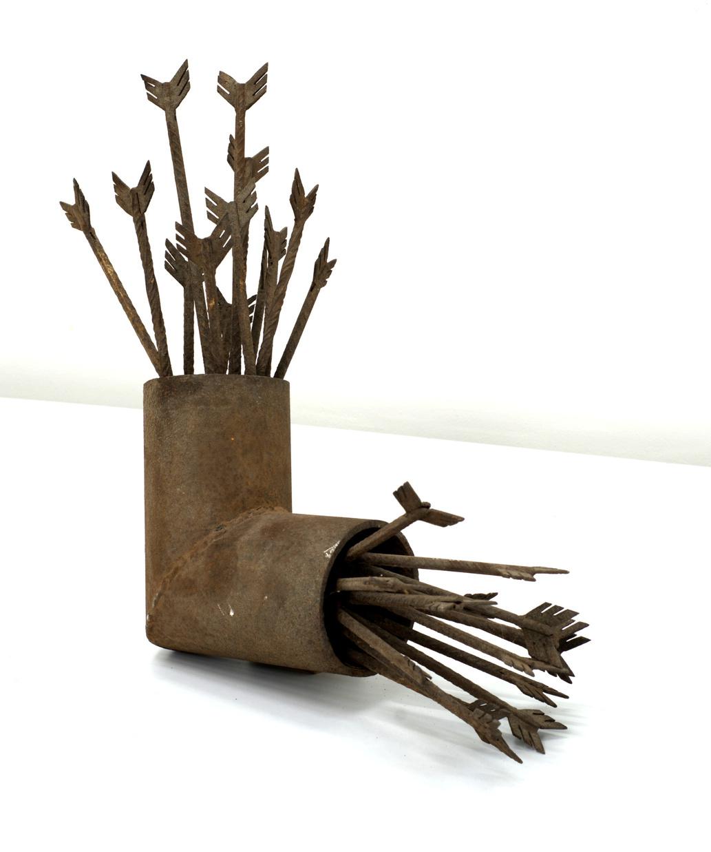 herd of sheep on road painting