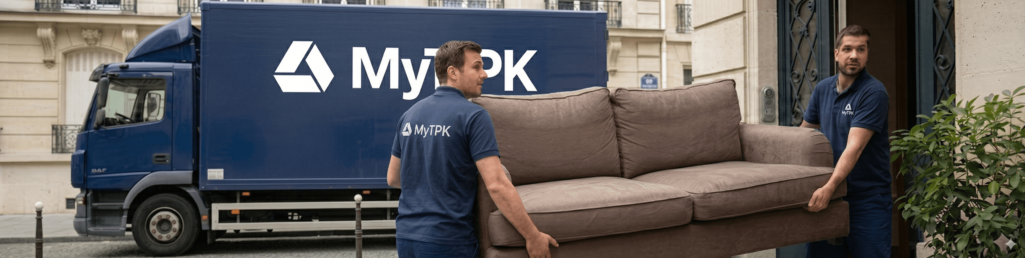 My TPK truckers delivering door-to-door