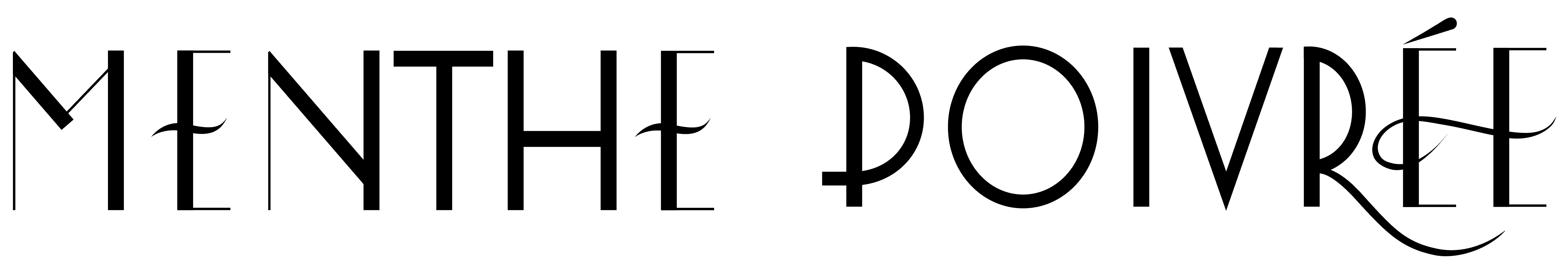 Logo menthe poivrée