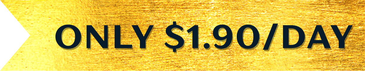 Only $1.77/day
