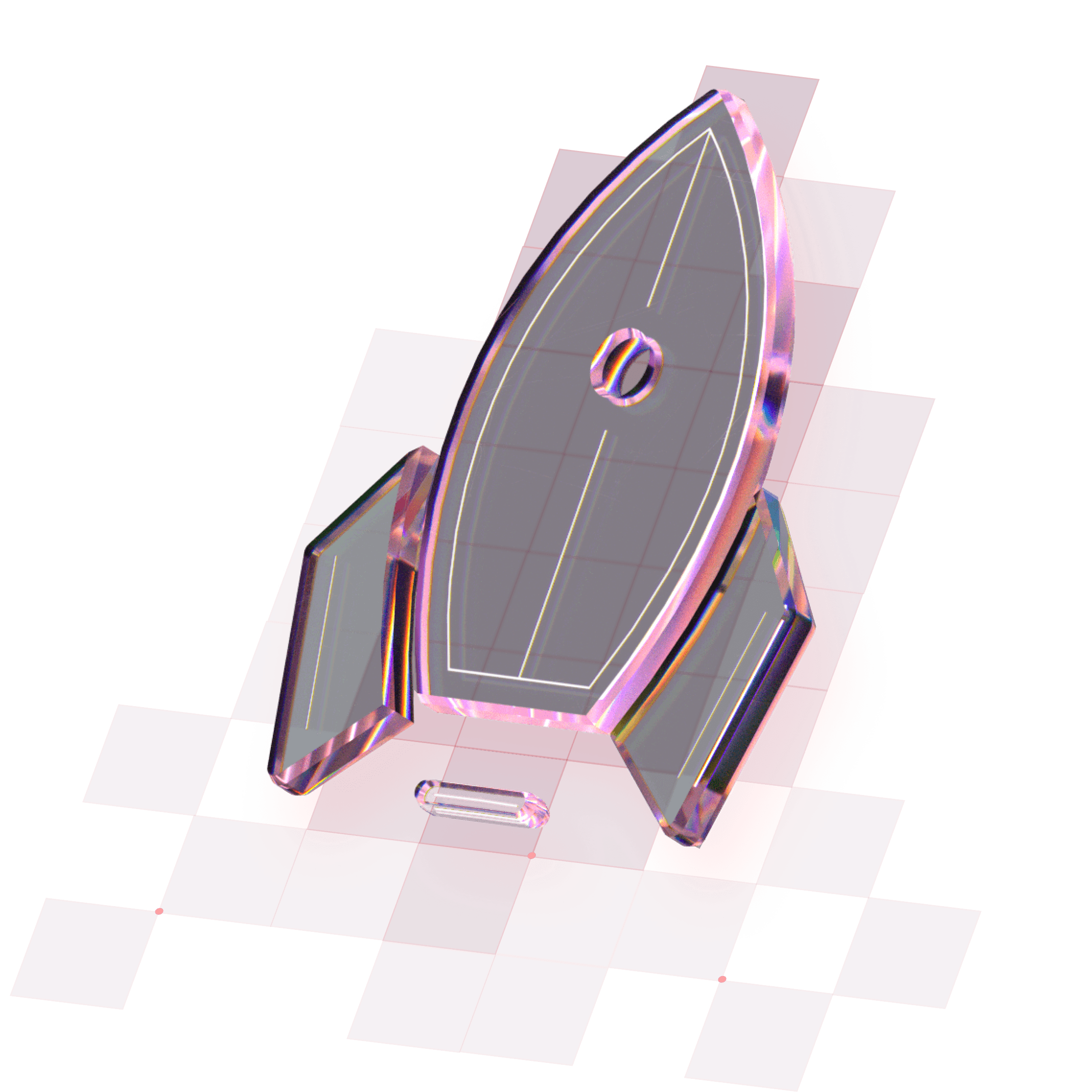 3D- Grafikeines eines lustigen Roboters