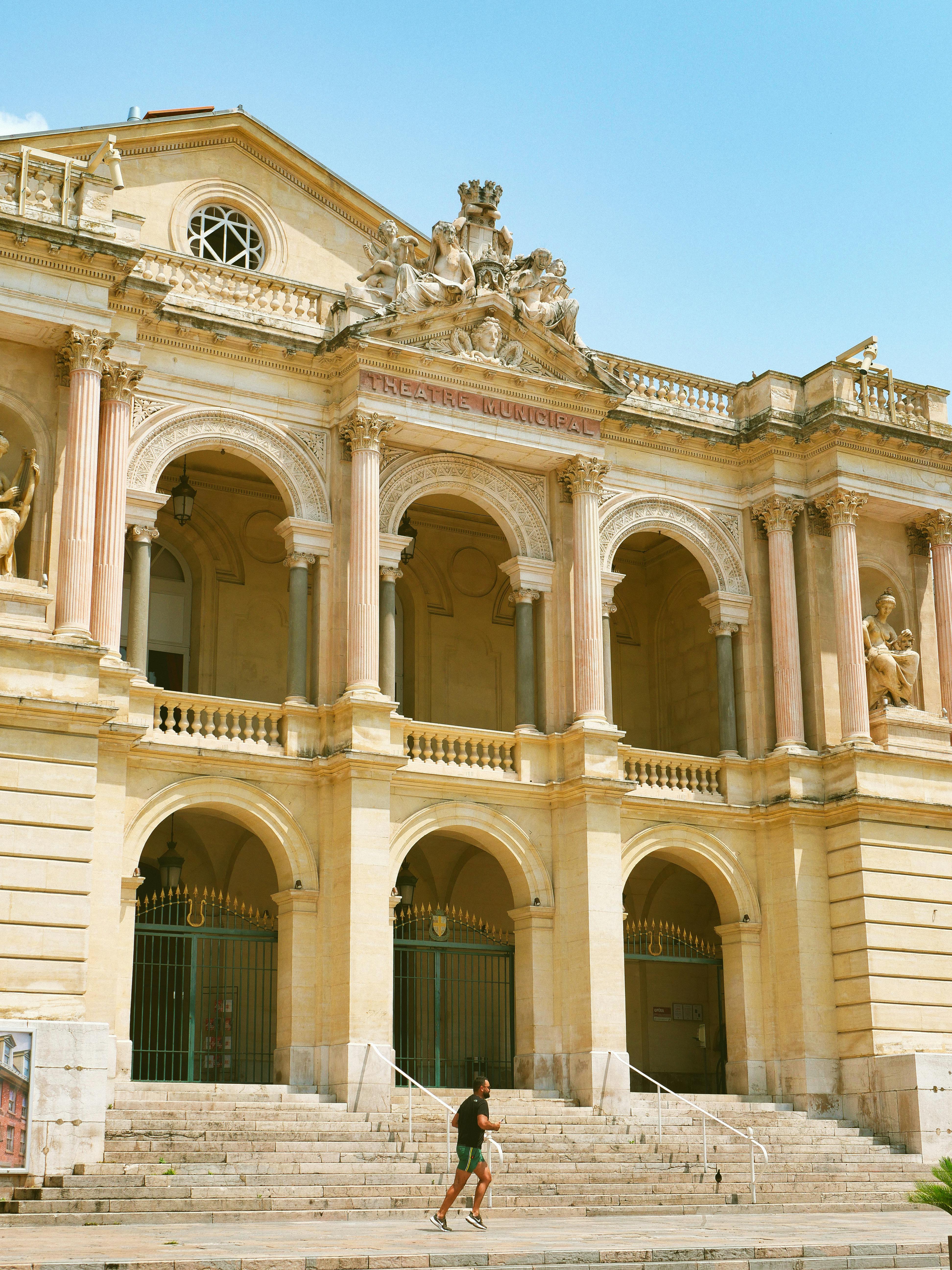 A man learning to surf