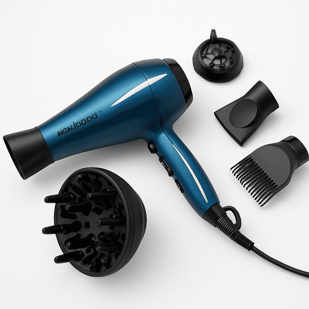 BaBylissPRO Nano Titanium 2000-Watt Blow Dryer with Concentrator Nozzle, Professional Grade Ionic Corded Styling Tool for Hair