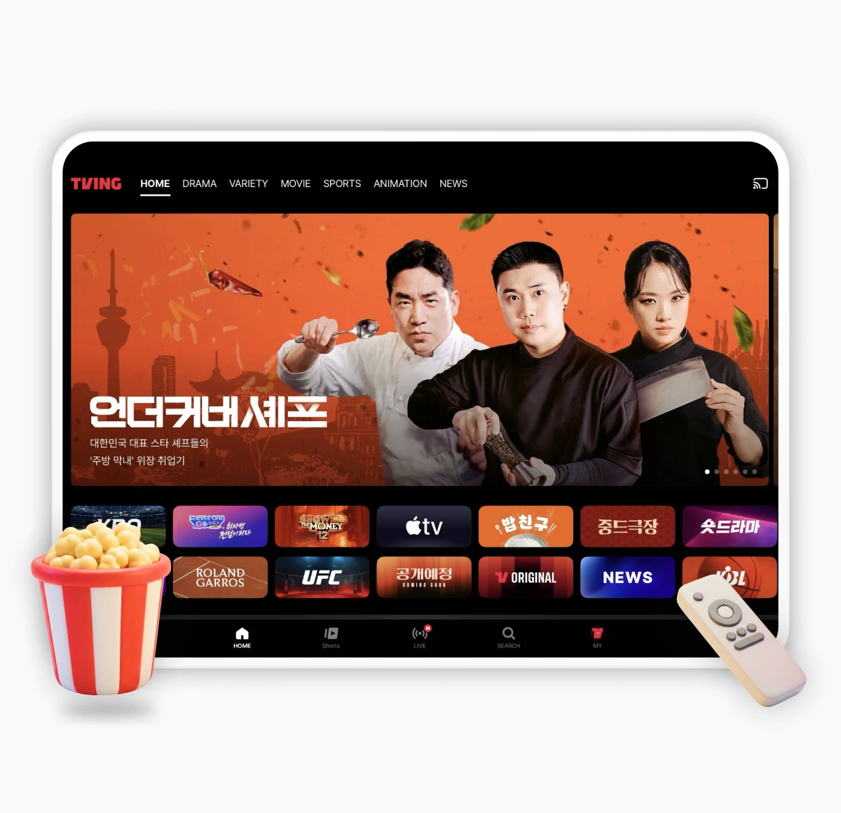 CTV Premier 광고 상품 썸네일