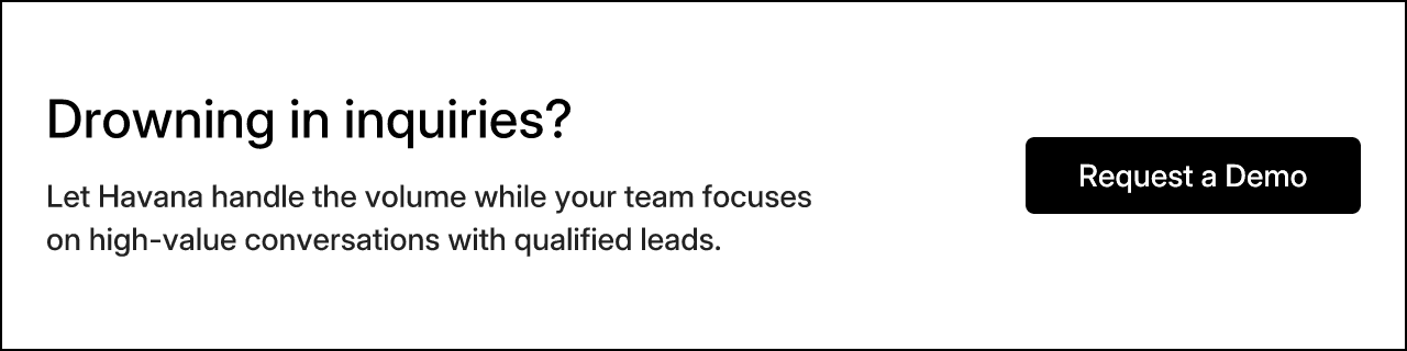 Drowning in inquiries?