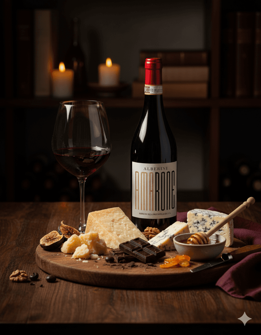 Romantic dinner with Merlot wine and Spaghetti with Meatballs, perfect pairing for an elegant evening.