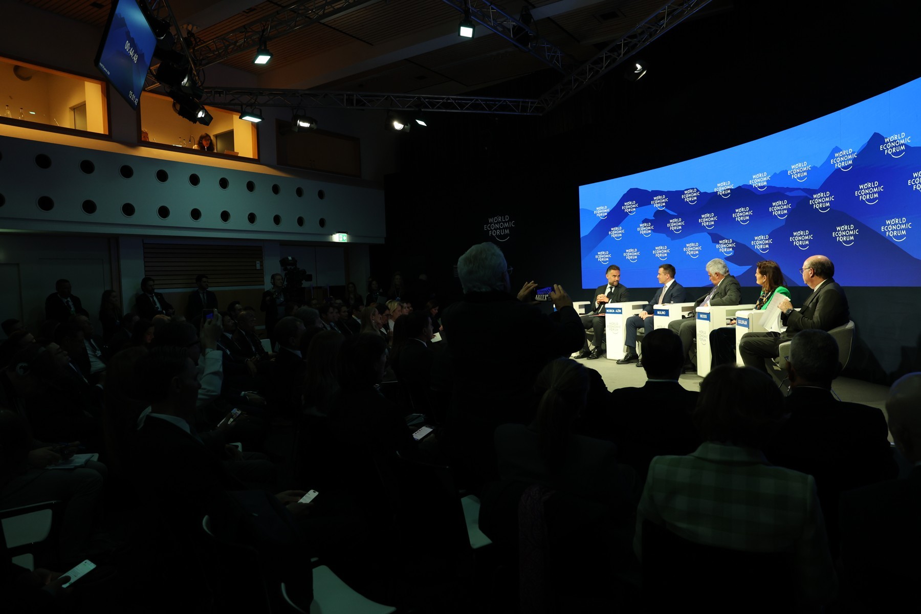 Rebuilding Trust in Latin America panel, Davos, 20 January 2026.