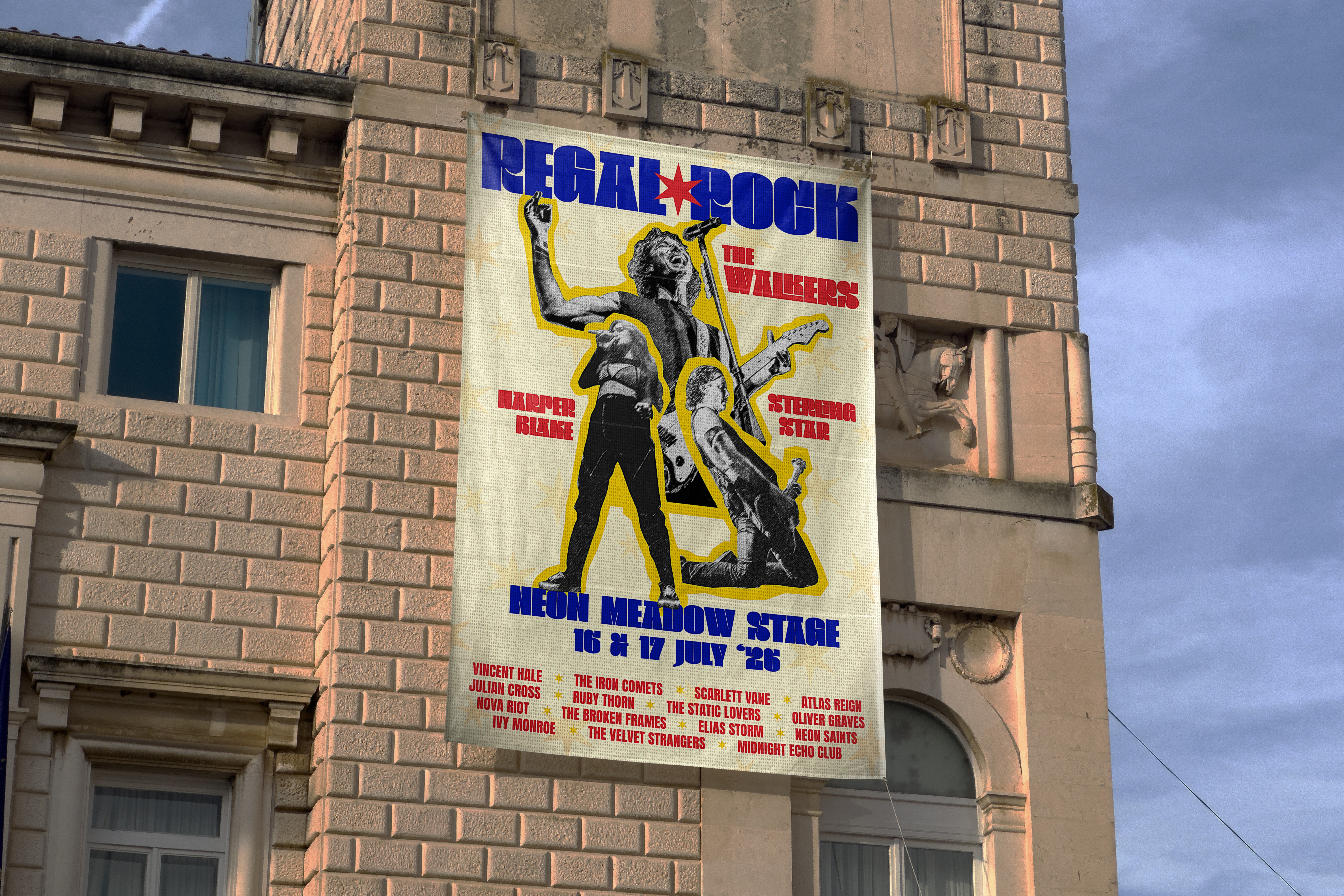 Poster for Rock Festival