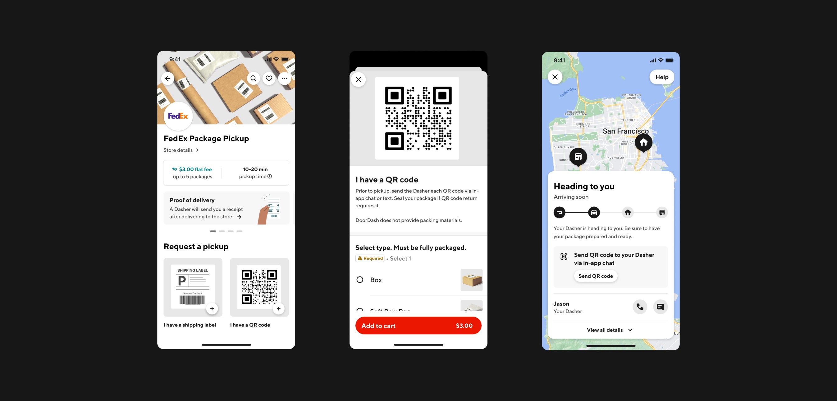 App Screen with open sidebar