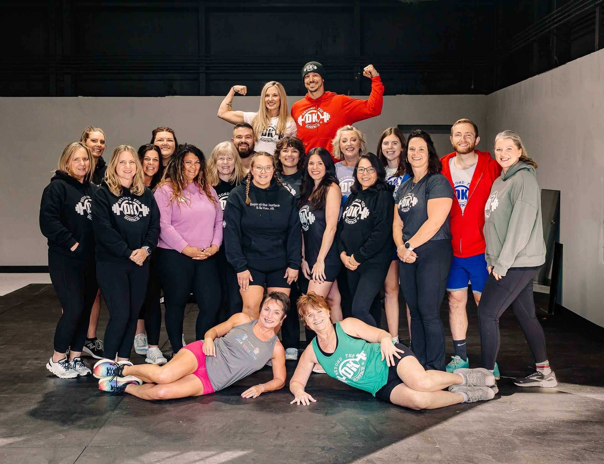 Group workout class in Bentonville near Bella Vista AR