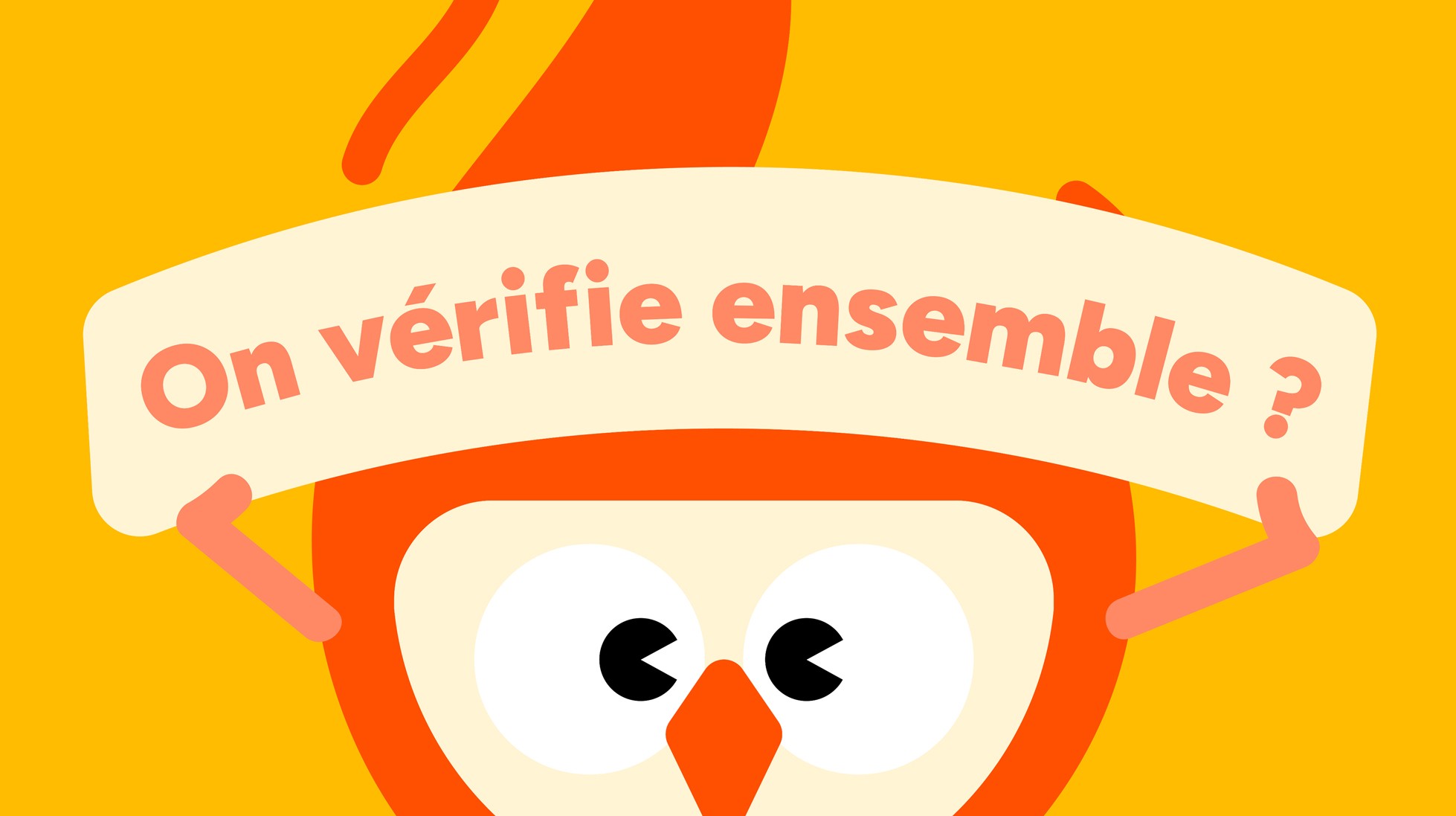 On vérifie ensemble ? Mascotte Safedoors