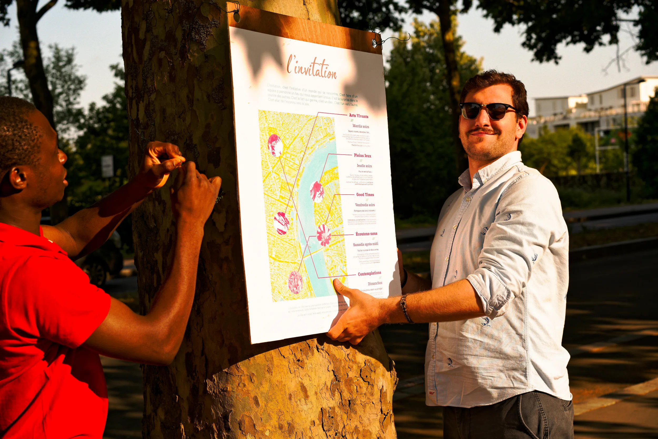 Installation "L'Invitation": utiliser le design pour créer en ville des interactions sociales inattendues