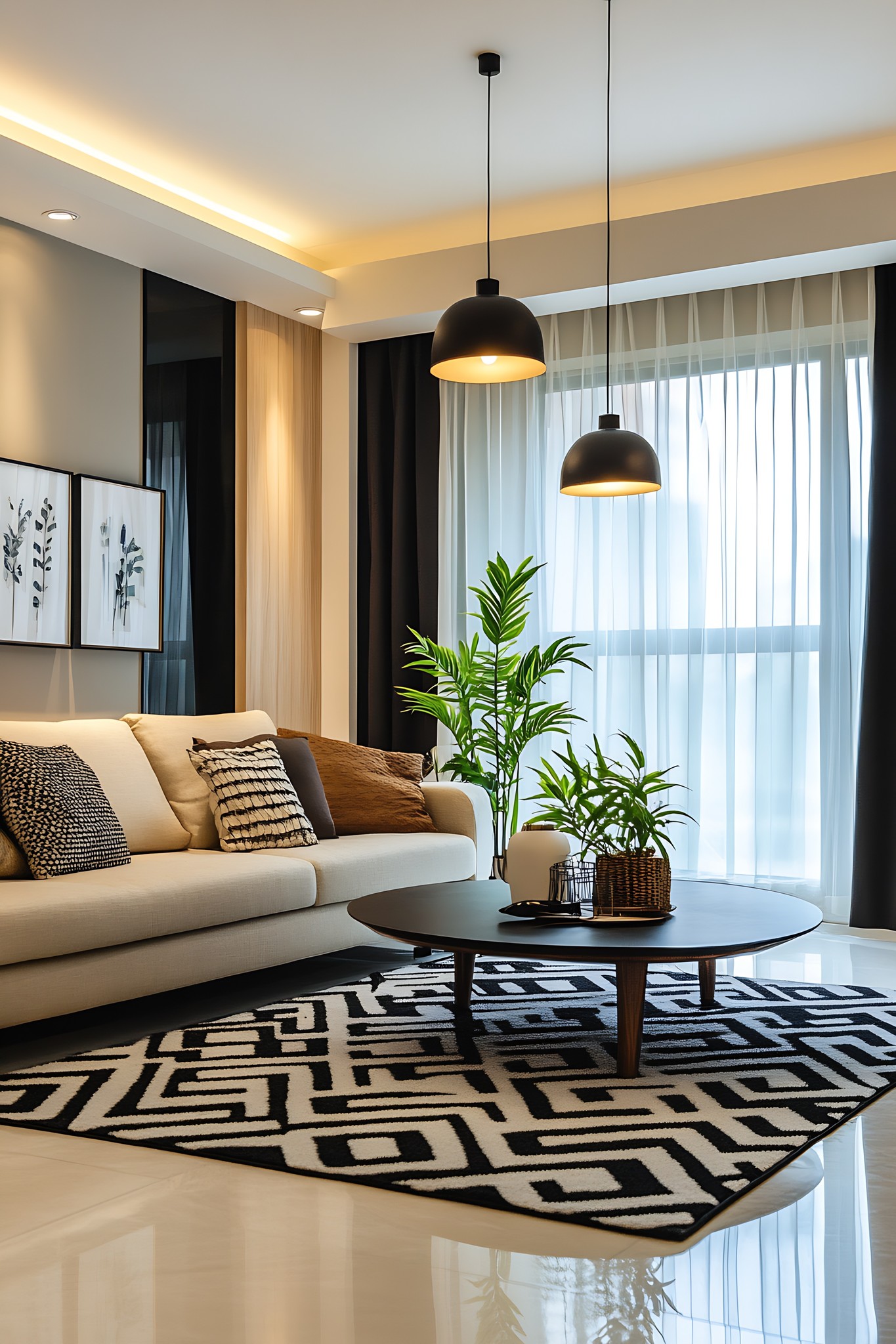 luxurious living room