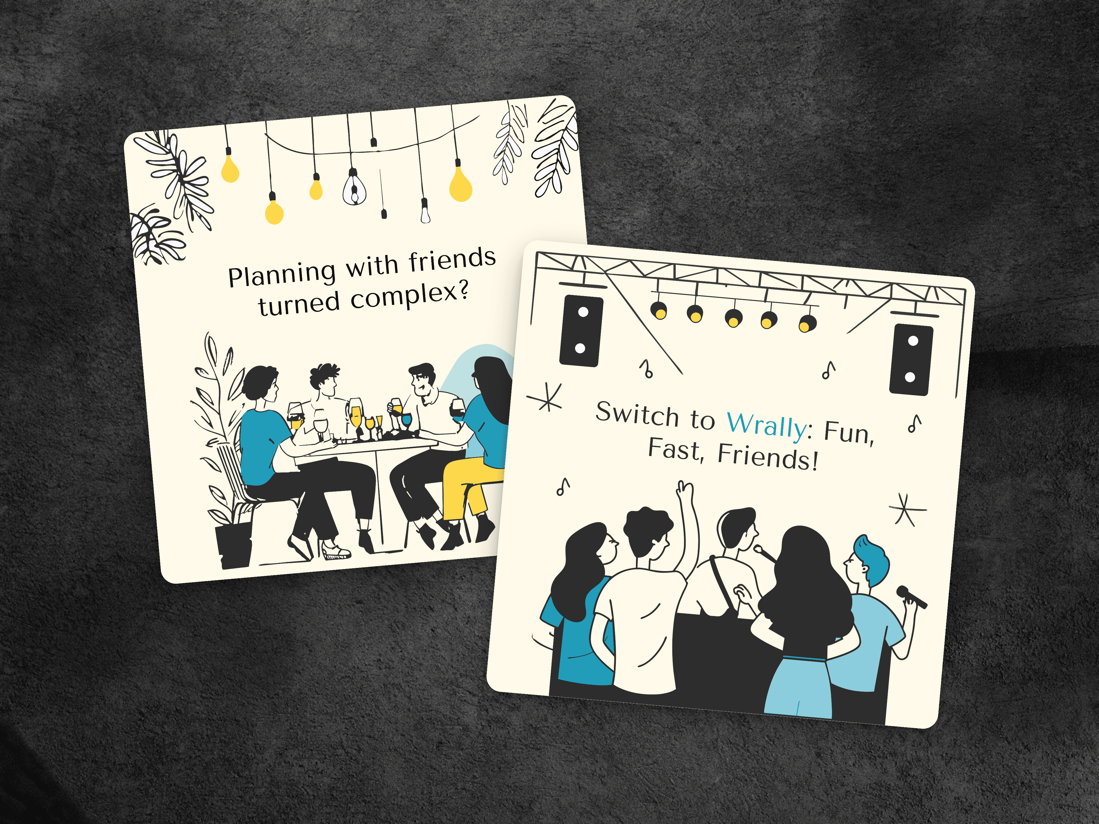 A screen for a desserts header website