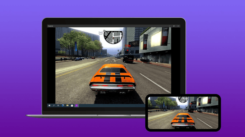 使用 EasyCast 將 iPhone 投影到 iPad