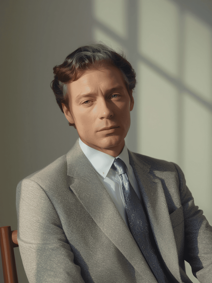 A Person sitting on chair