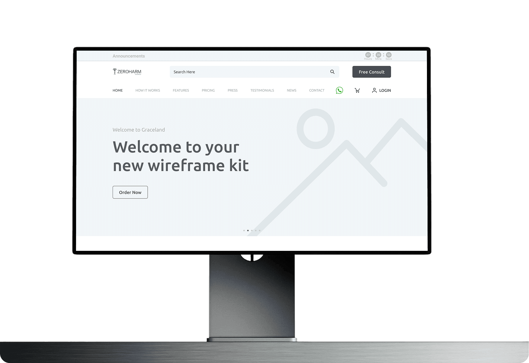 wireframes Mobile mockups 