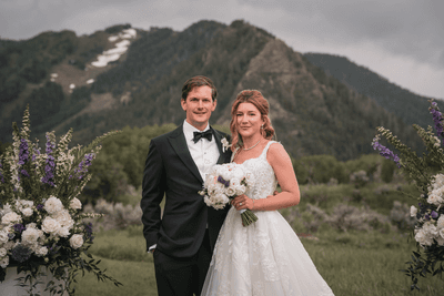 Alexis and Stuart Aspen wedding photograph 23