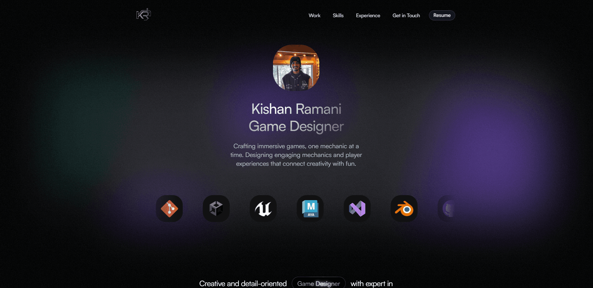 Kishan Ramani Portfolio