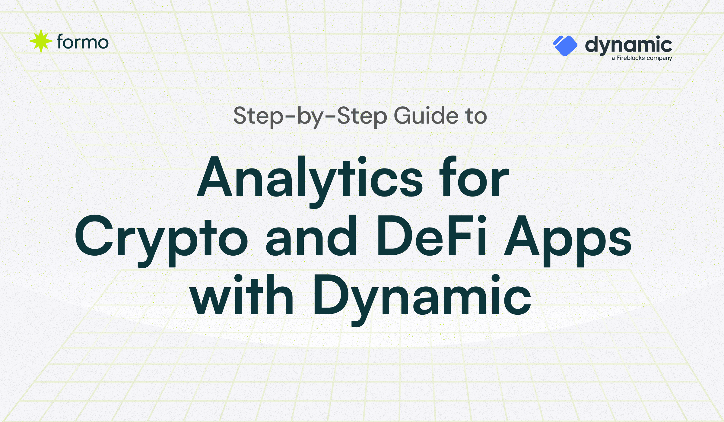How to Set Up Analytics for Crypto and DeFi Apps Using Dynamic Embedded Wallets