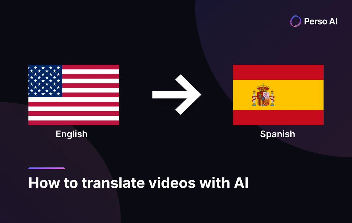 Cómo traducir vídeos en inglés al español con IA — guía de Perso AI para creadores que llegan a 636 millones de hablantes de español en los mercados de LATAM y de la población hispana de EE. UU.