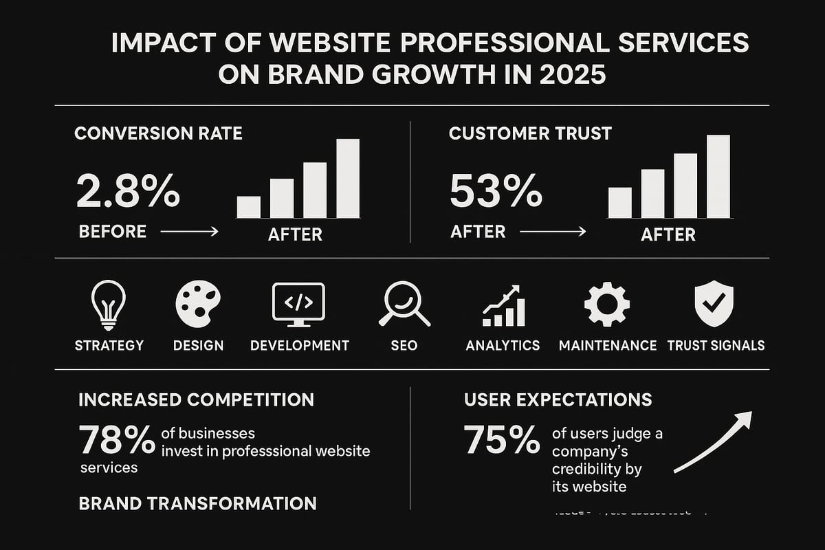 The Critical Role of Website Professional Services in Brand Growth