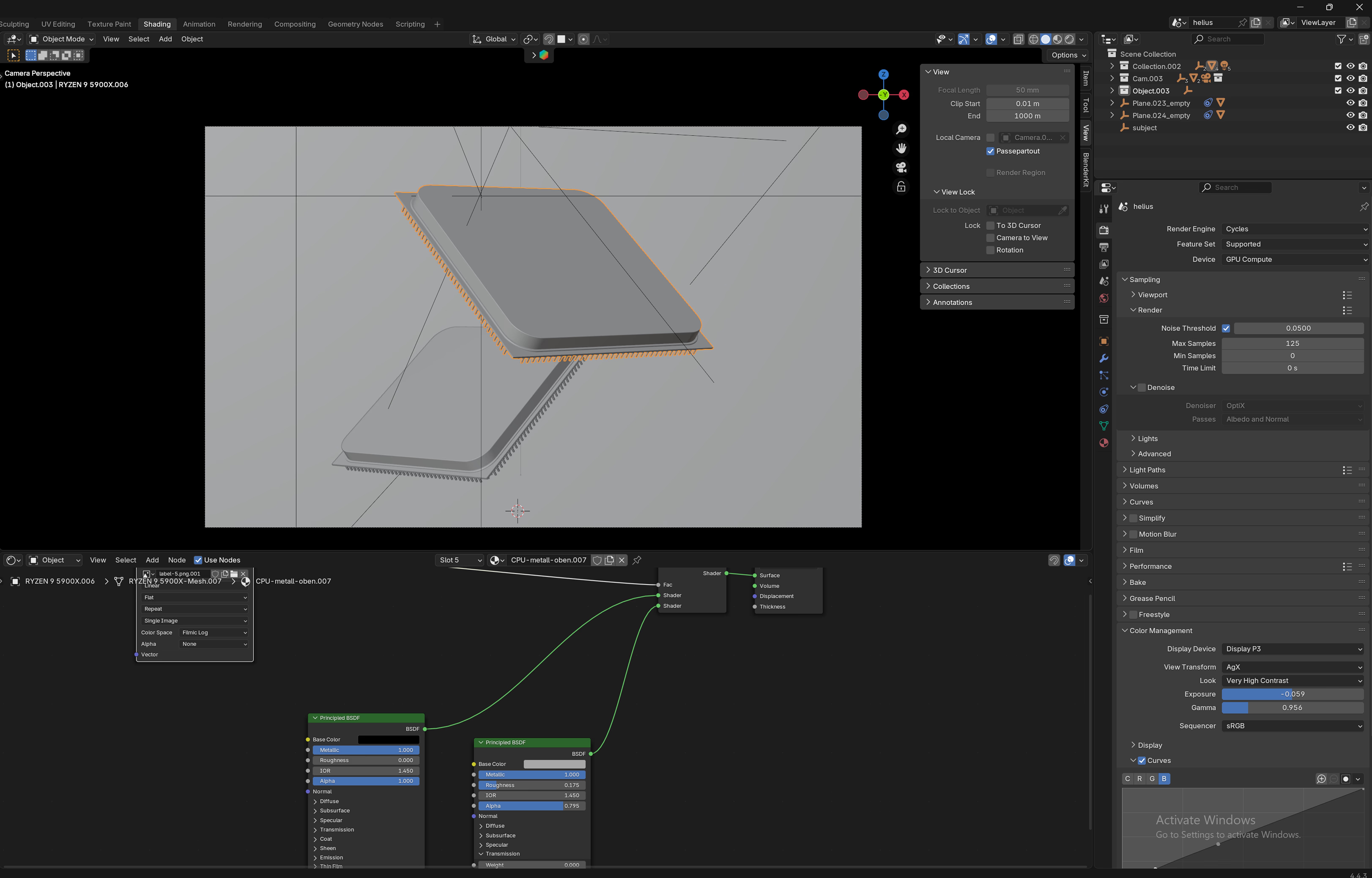 Man wearing VR glasses