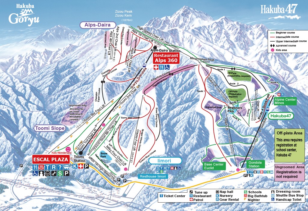 An expansive resort linking to another at the very top, giving you quick access to 23 courses and quick shuttle access to the rest of the valley (not to mention our own complimentary shuttles).
