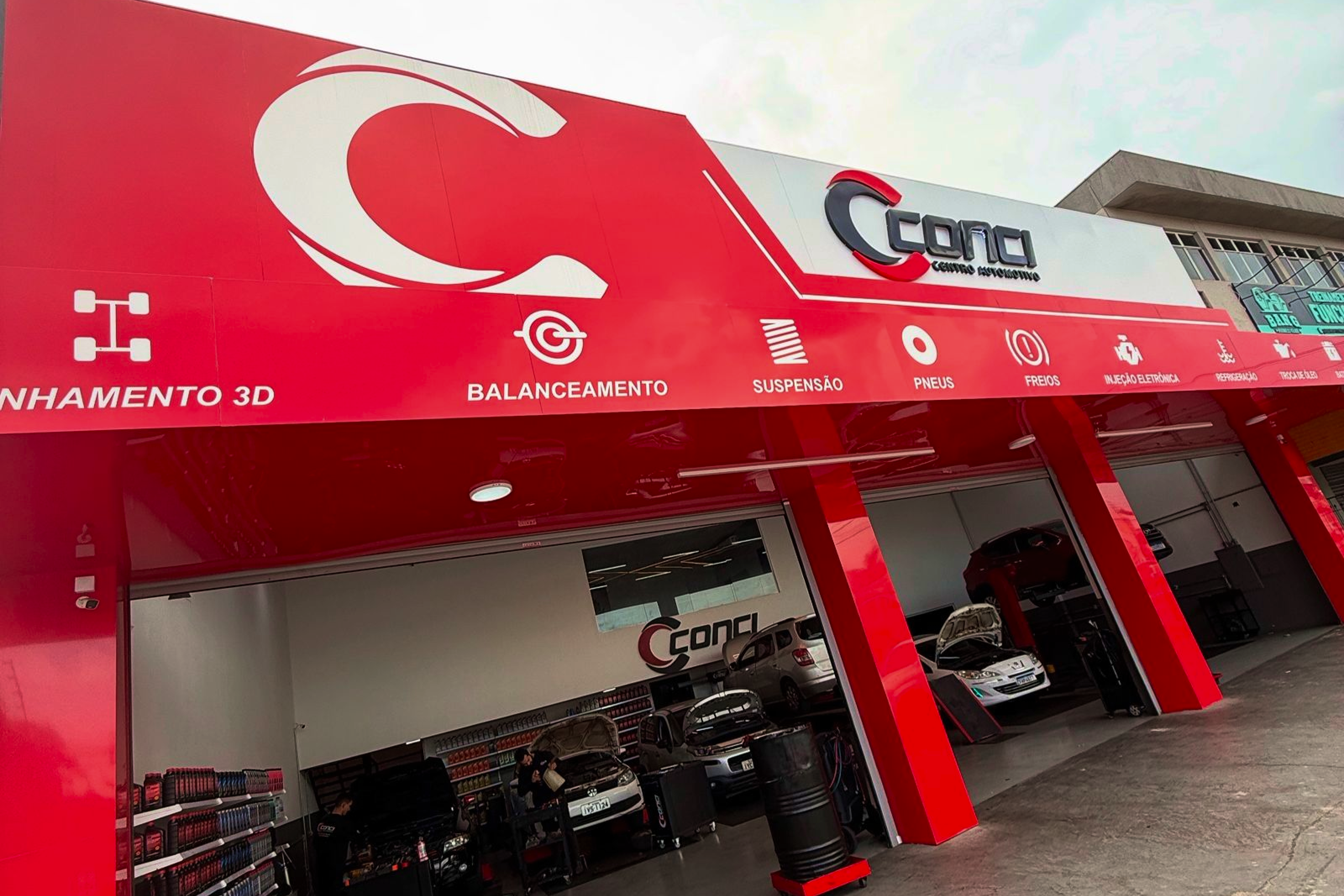 Faixada da Conci Centro Automotivo