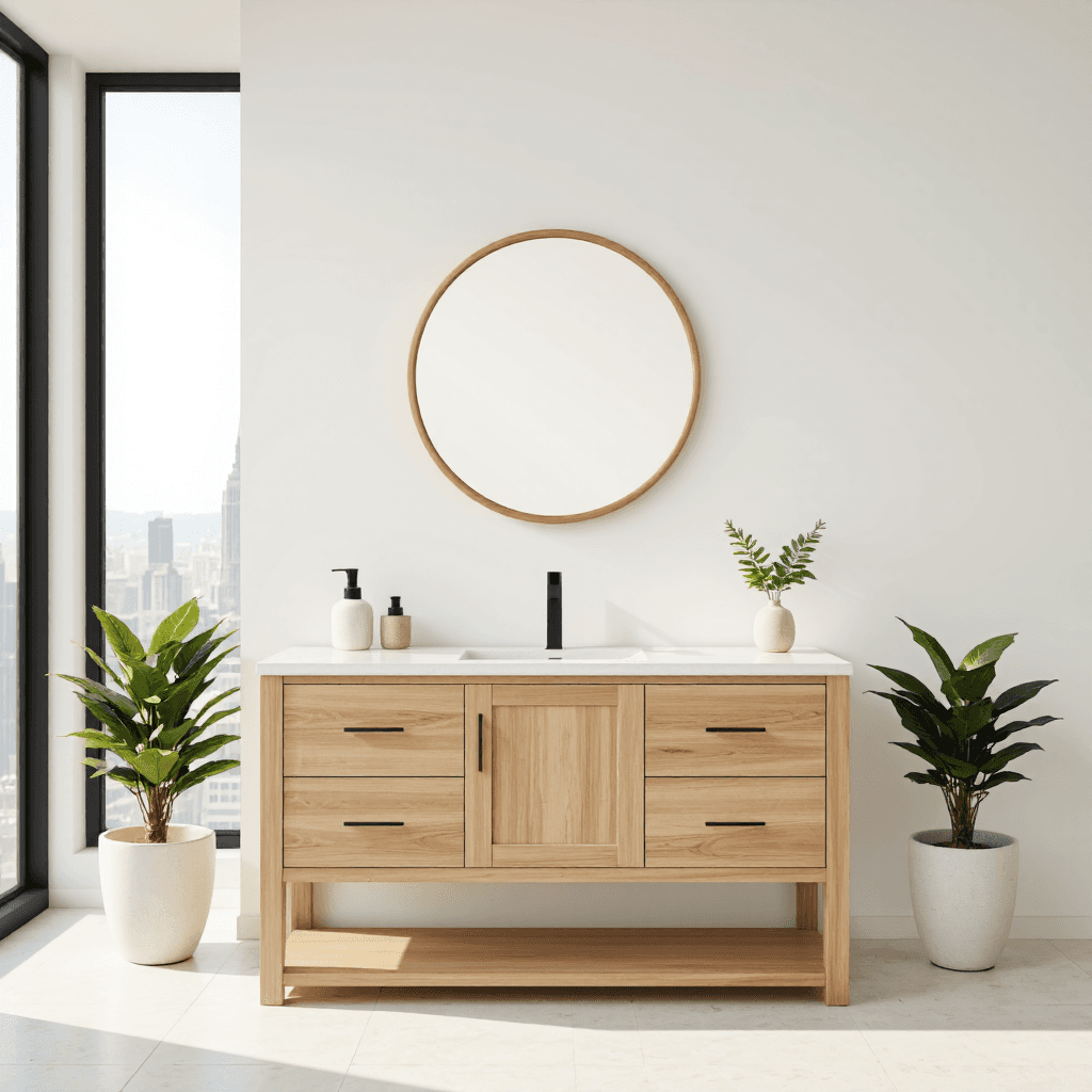 product photography of Bathroom Vanity Set
