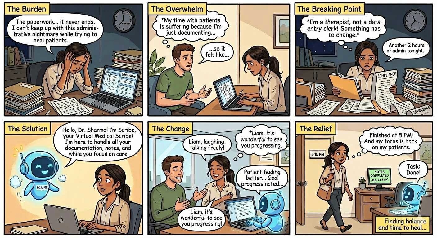 What difference does a Virtual Medical Scribe make?