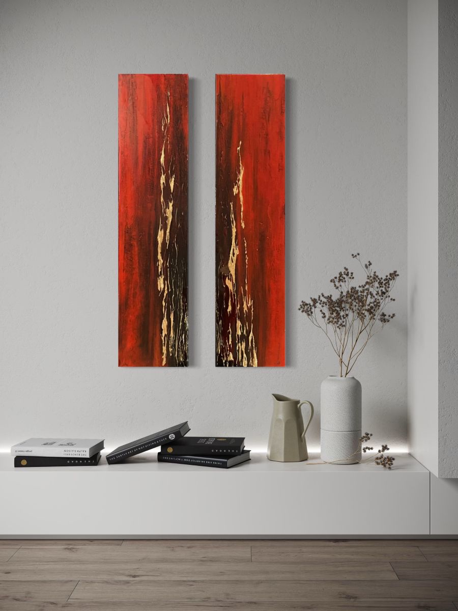 Les Jumelles accrocher au mur