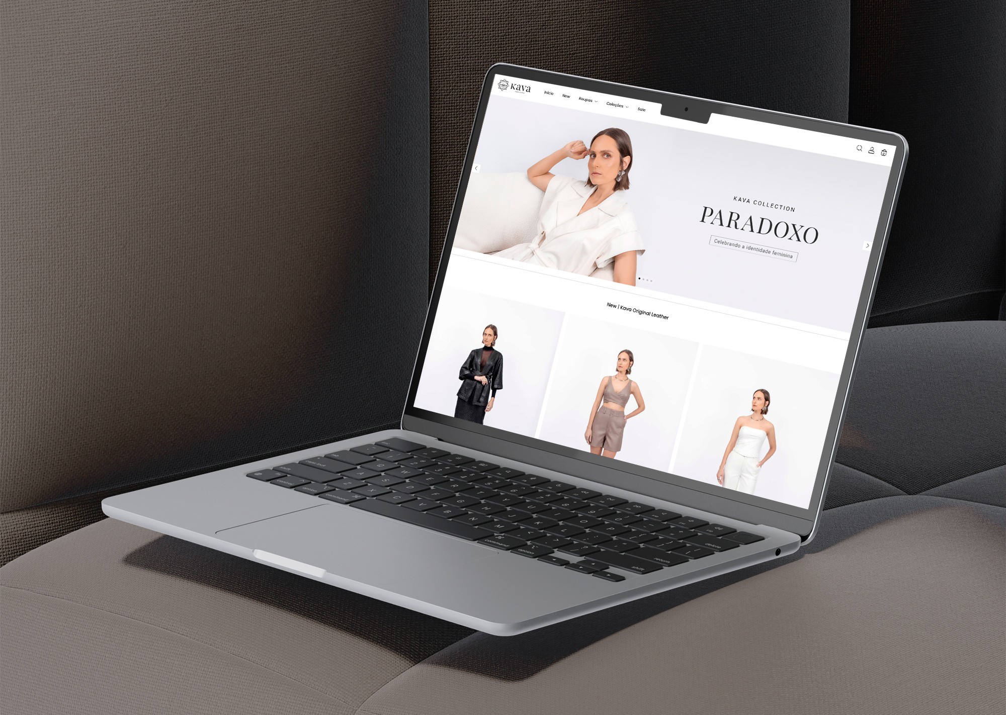 Loja Online Roupas de Couro