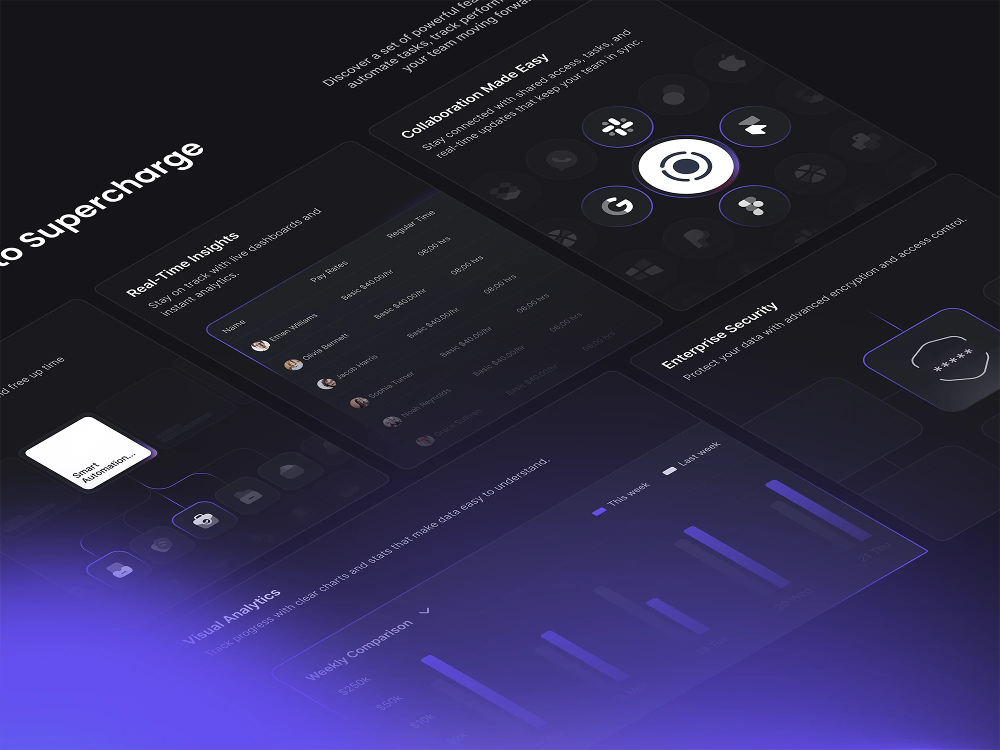 Modern SaaS website built in Framer with clean hierarchy and conversion focused sections.