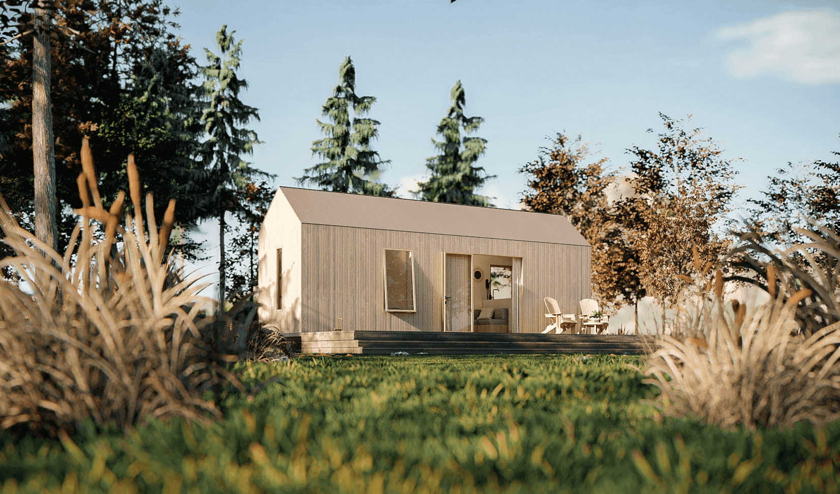9m/30ft One Level Gable Tiny Home