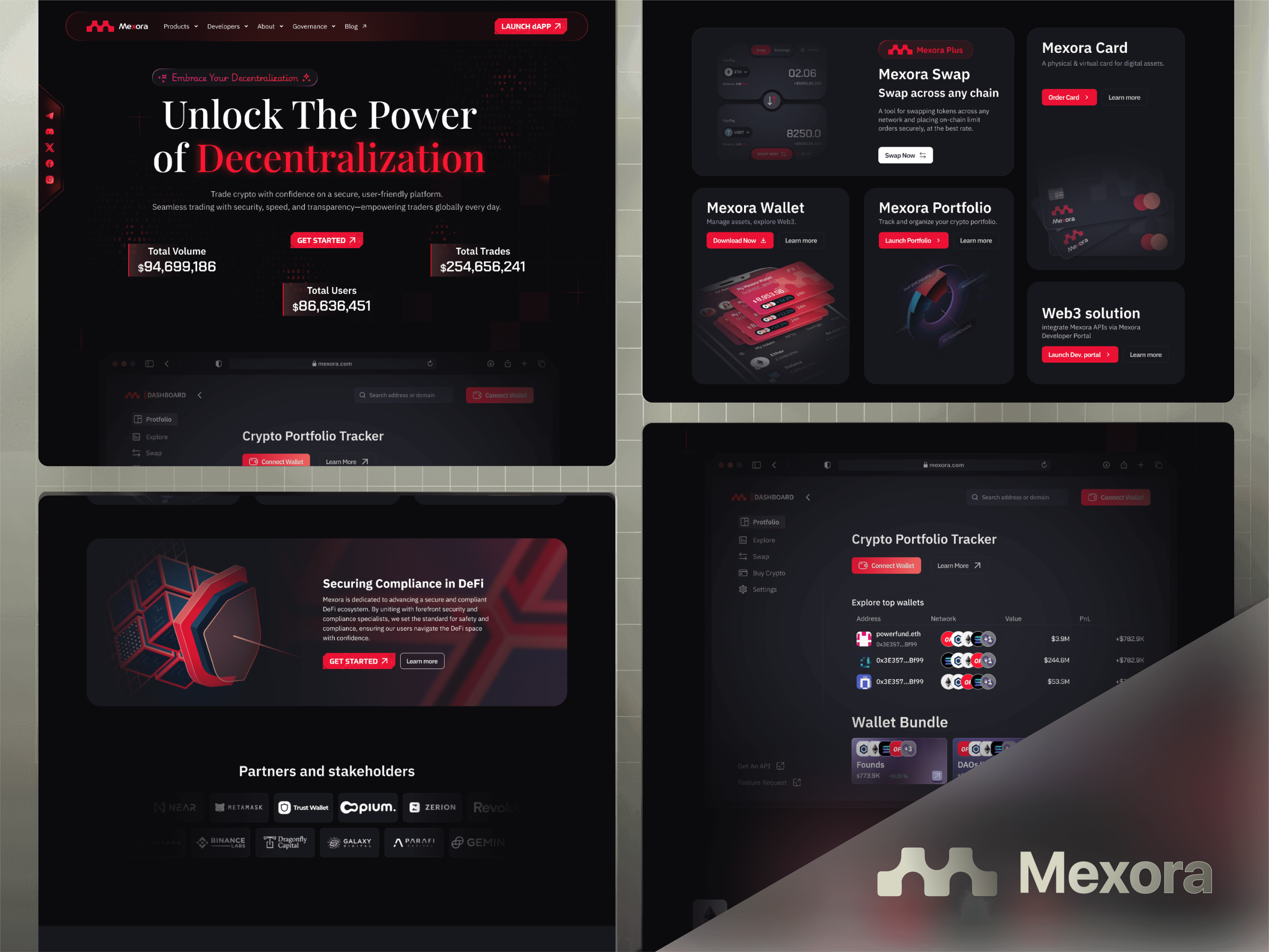Mexora landing Page
