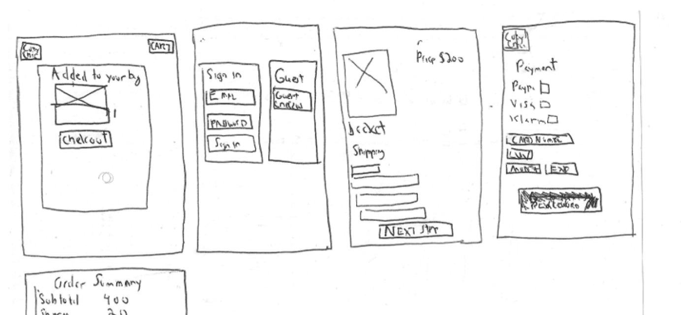 Phone mockup with the app home page