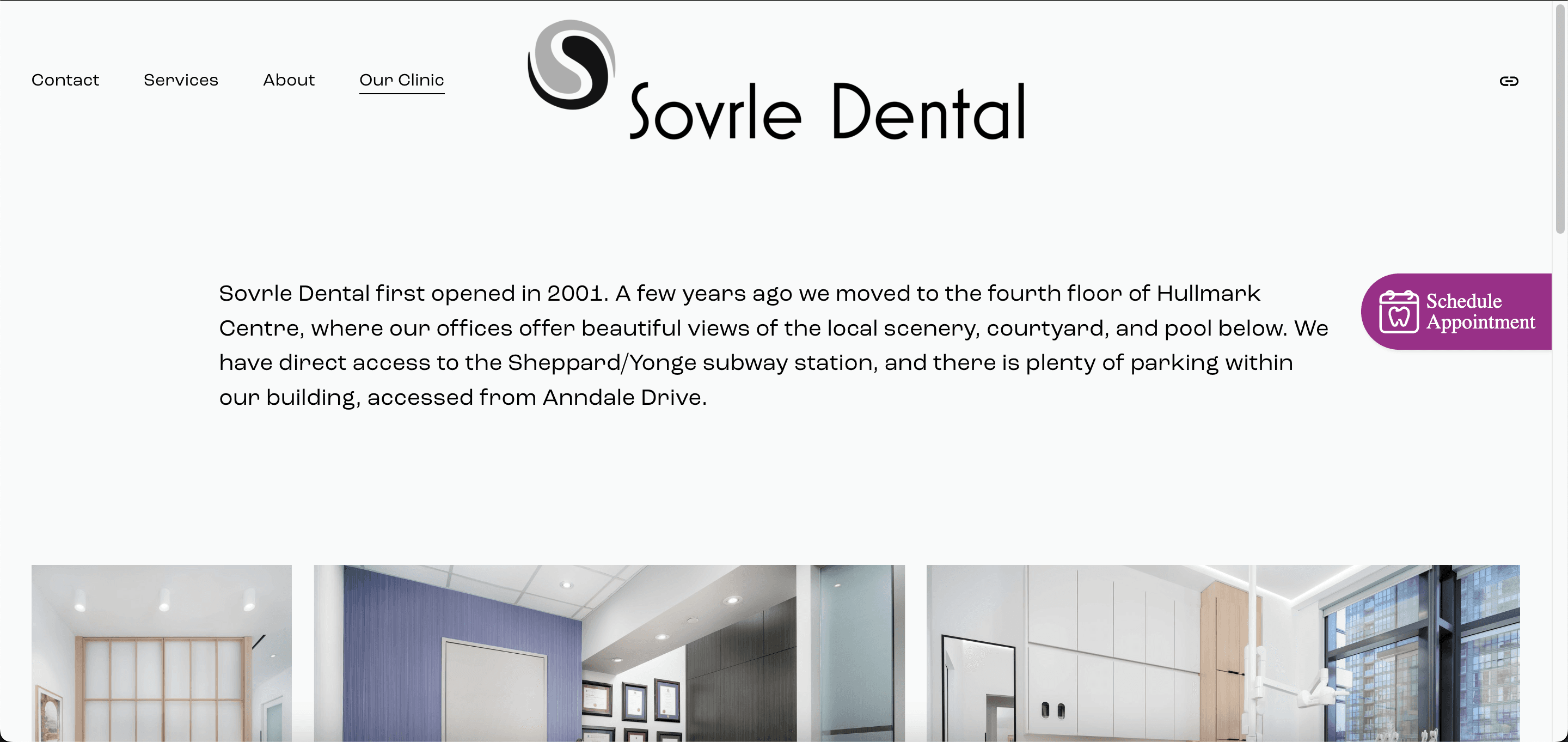 Sovrle Dental Old Website 2