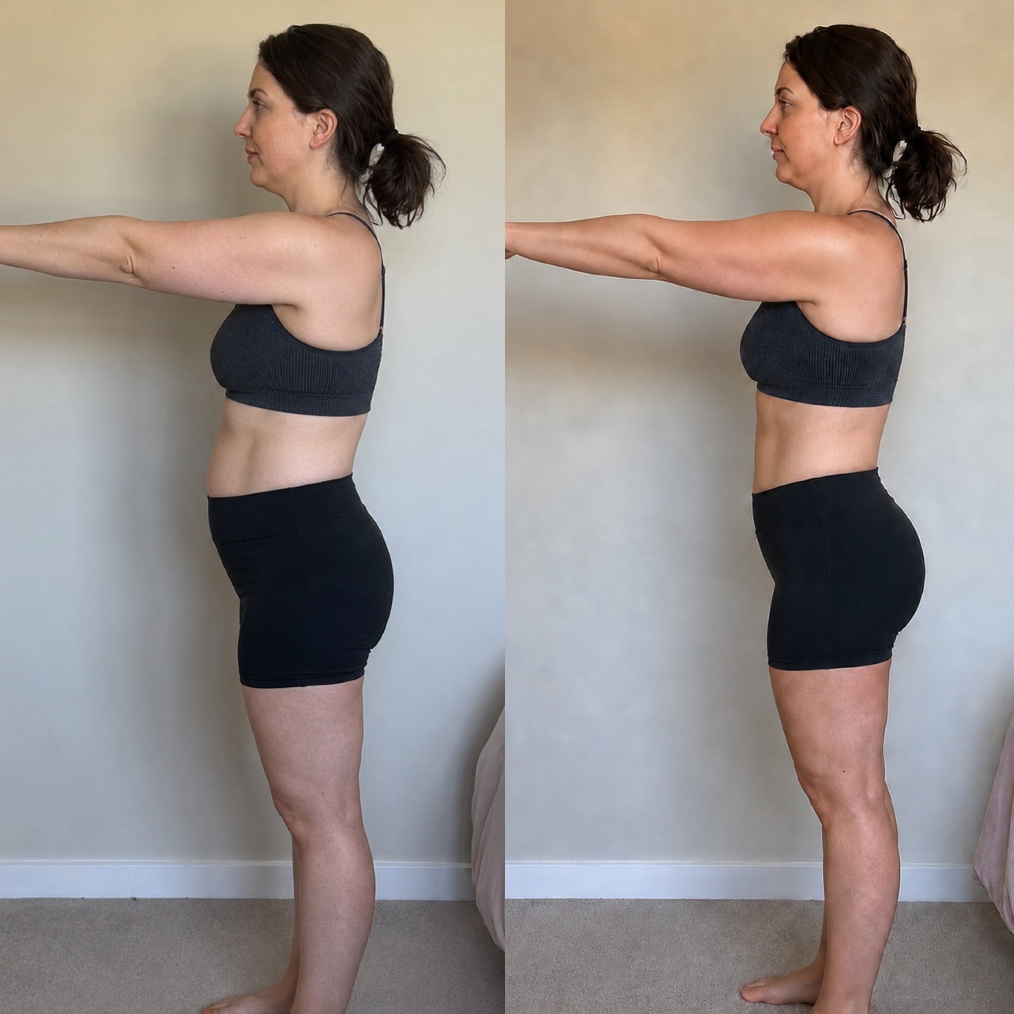 Client transformation photo