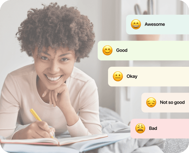 Daily mood tracking