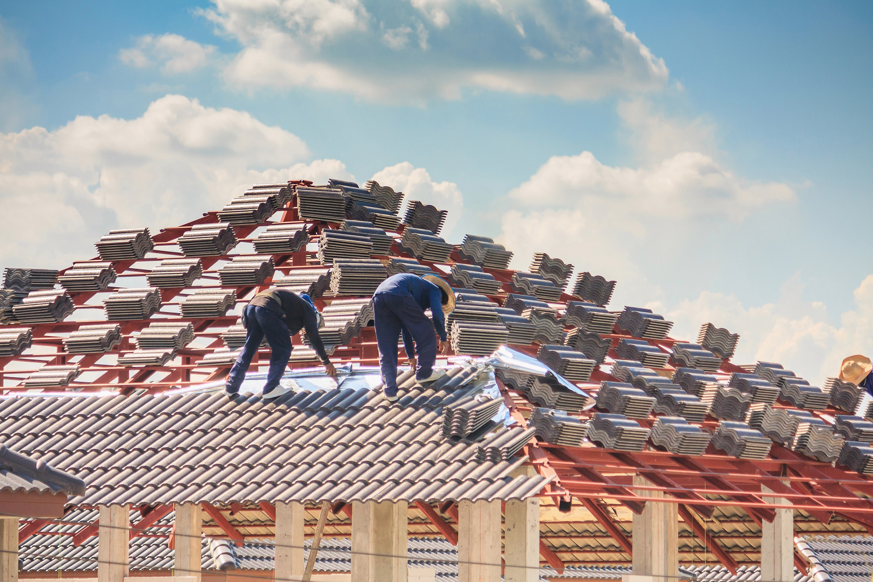 Service - roof installation