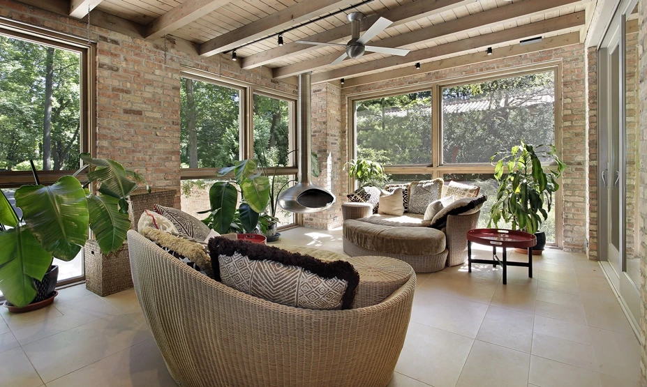 A bathroom remodel after a home addition in Dallas.
